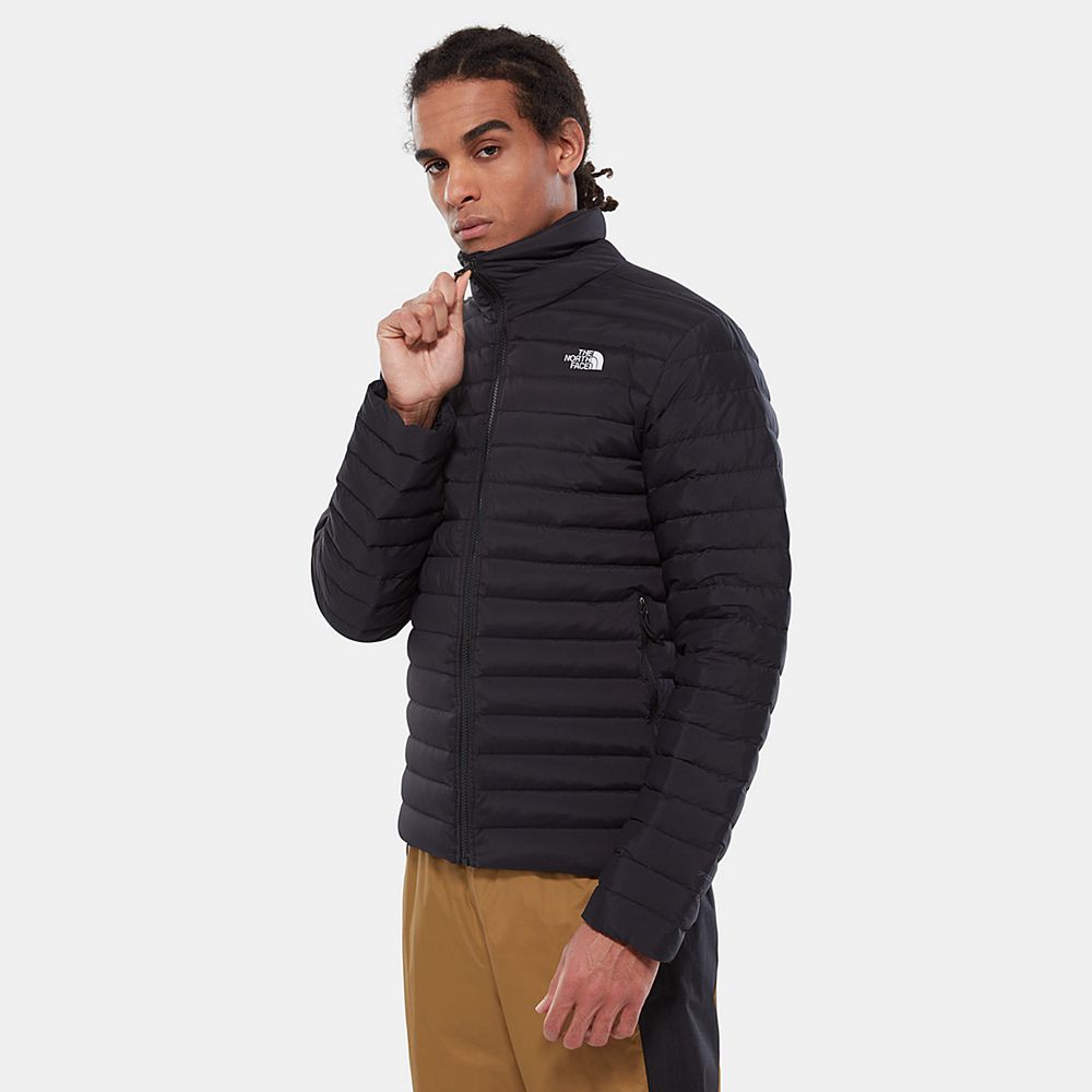 The North Face Winter Jacket Mens Australia - The North Face Stretch Black Hiking (PXE-208945)